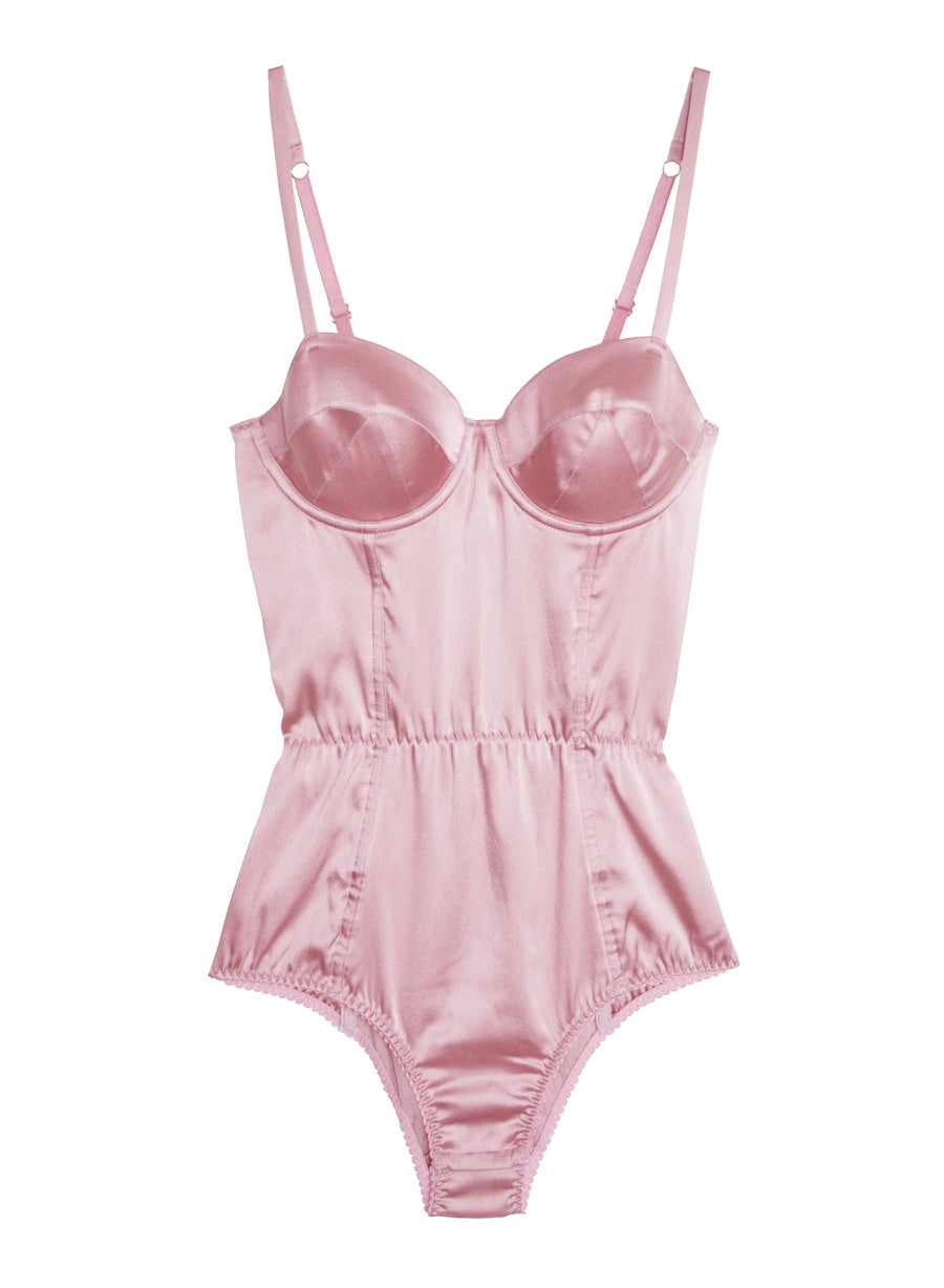 Satin Bullet Bodysuit - 2