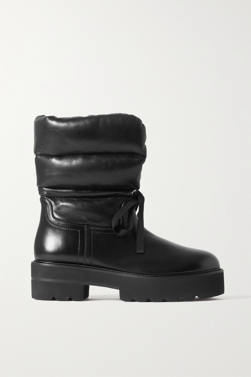 Tyler Ultralift padded leather ankle boots - 1