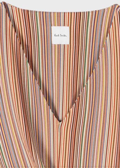 Paul Smith 'Signature Stripe' Wrap Vest Top outlook