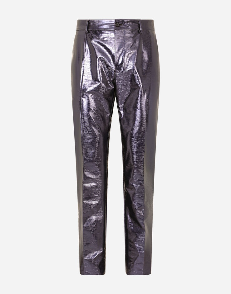 Laminated stretch technical fabric pants - 3