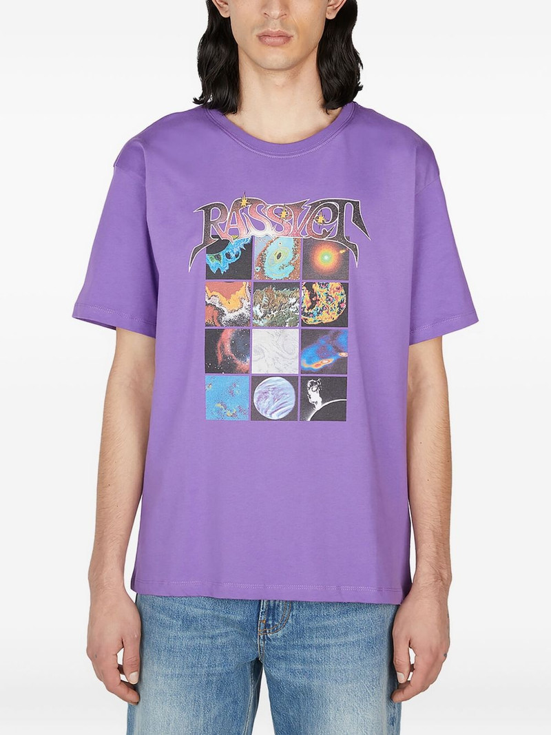 crew-neck printed T-shirt 1