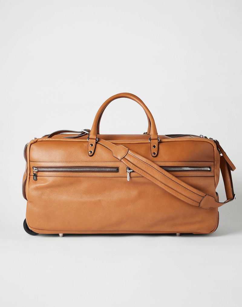Brunello Cucinelli Cowhide trolley bag outlook
