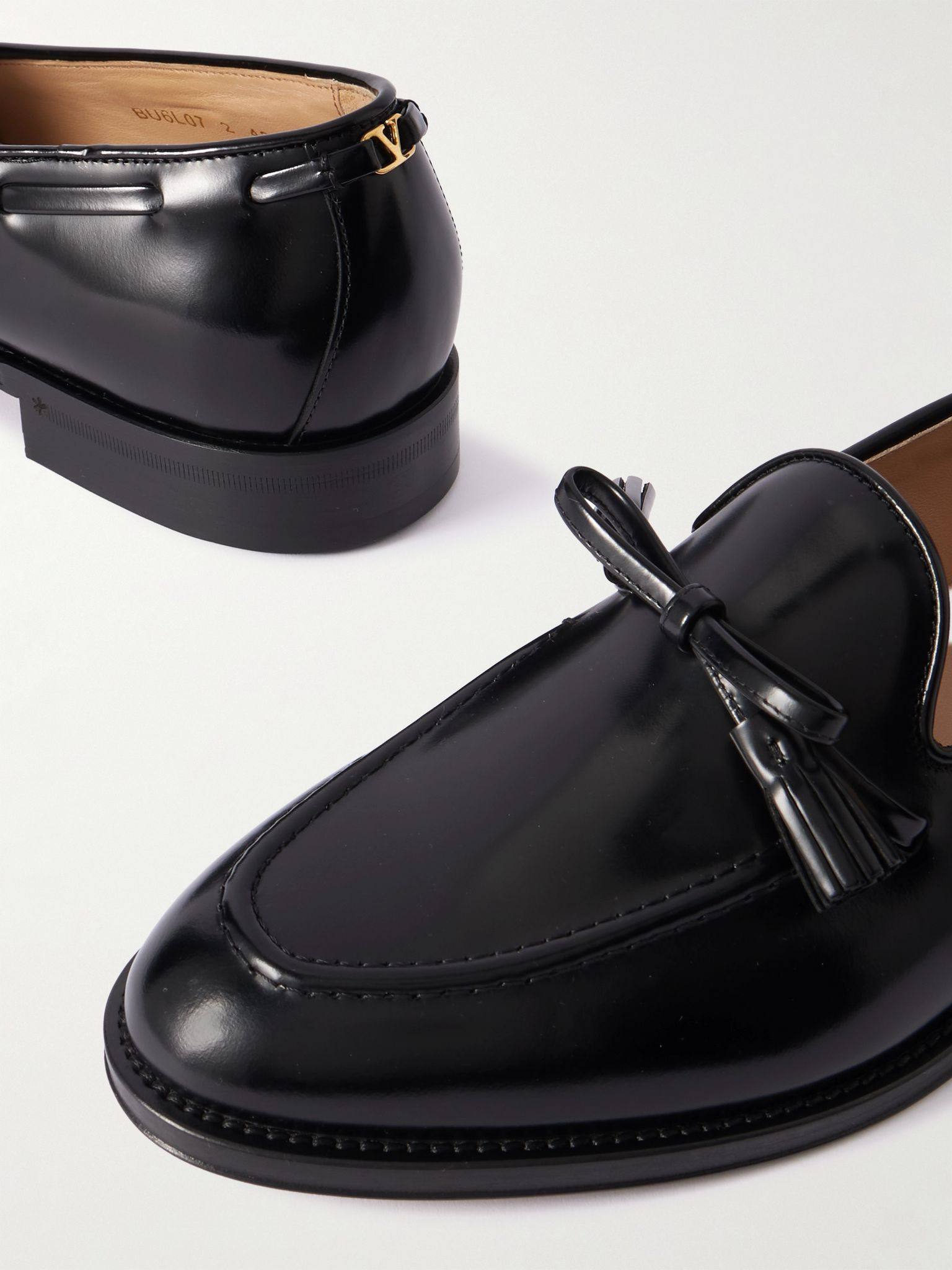 Bowshire Patent-Leather Loafers Black - 5