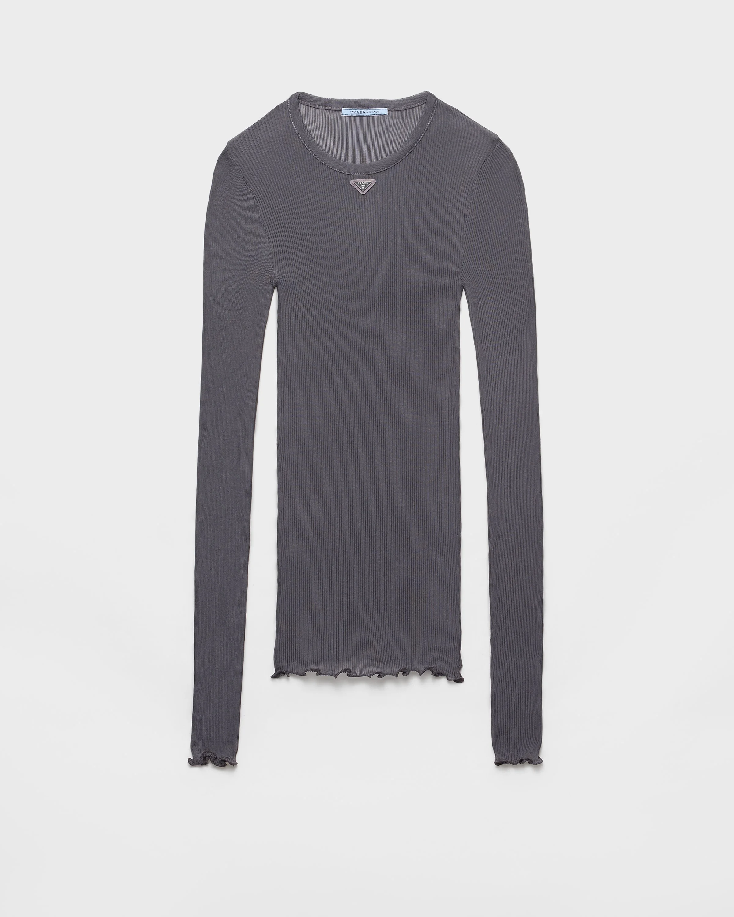 Ribbed knit top - 1