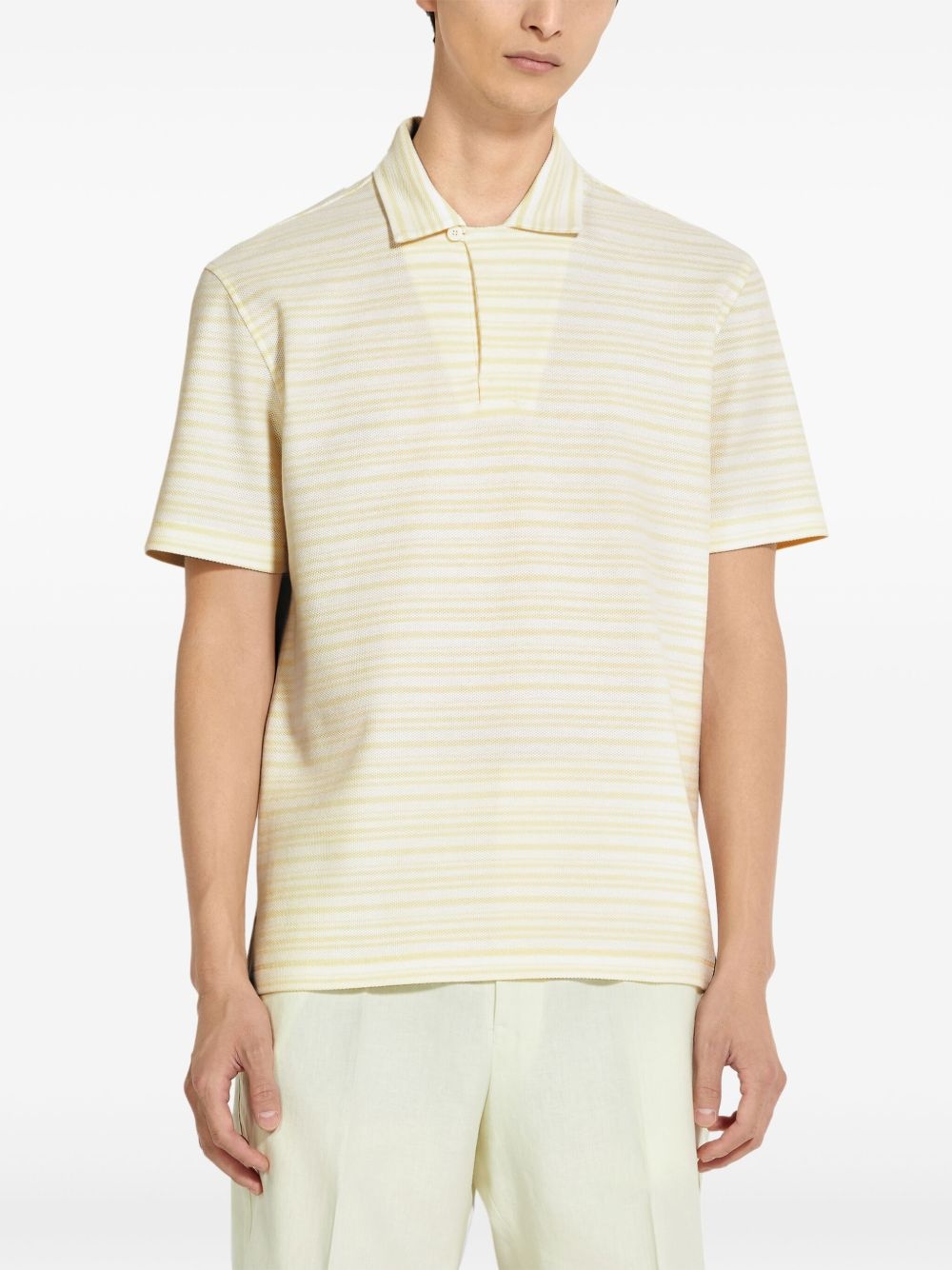 cotton polo shirt - 3