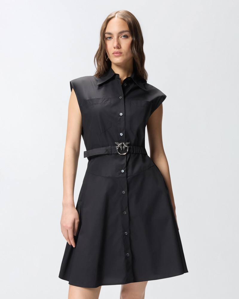 SHIRT DRESS WITH LOVE BIRDS BELT 4