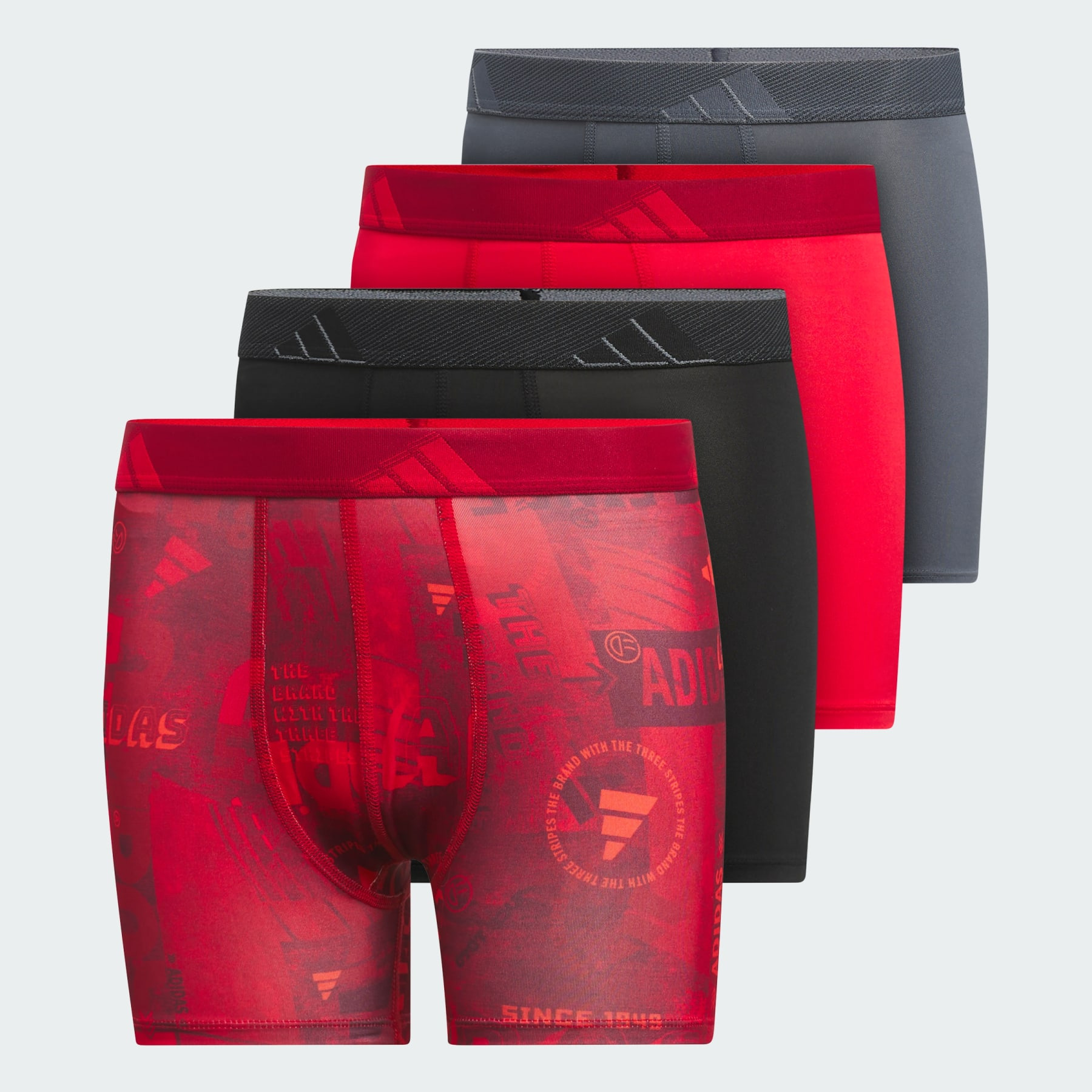 Youth Microfiber Graphic 4-Pack Boxer Briefs - 1