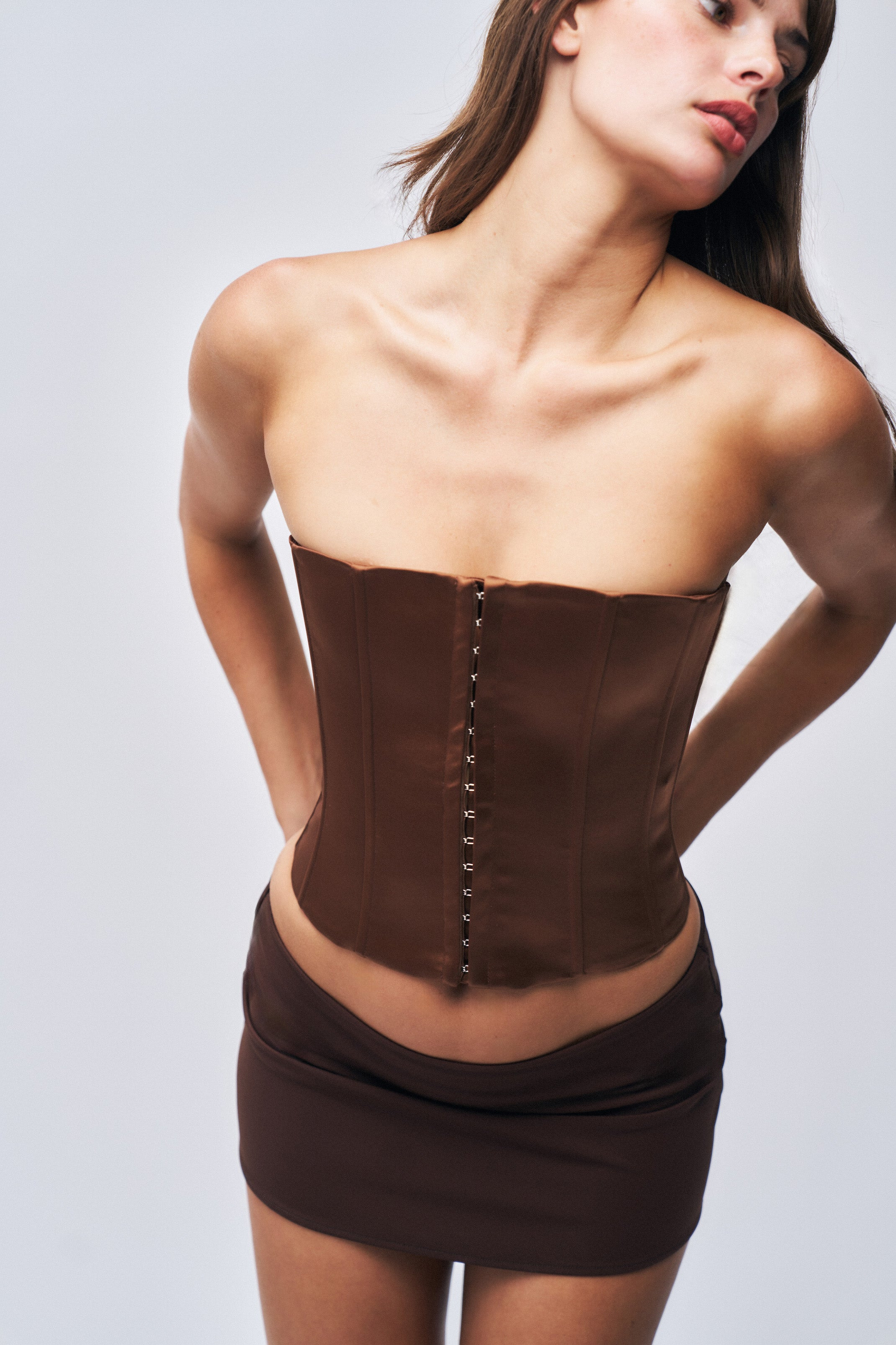 SATIN CORSET - 7