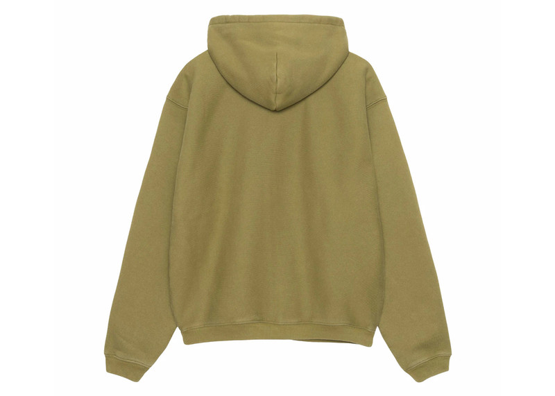 Stüssy Stussy Outline Zip Hoodie Olive outlook