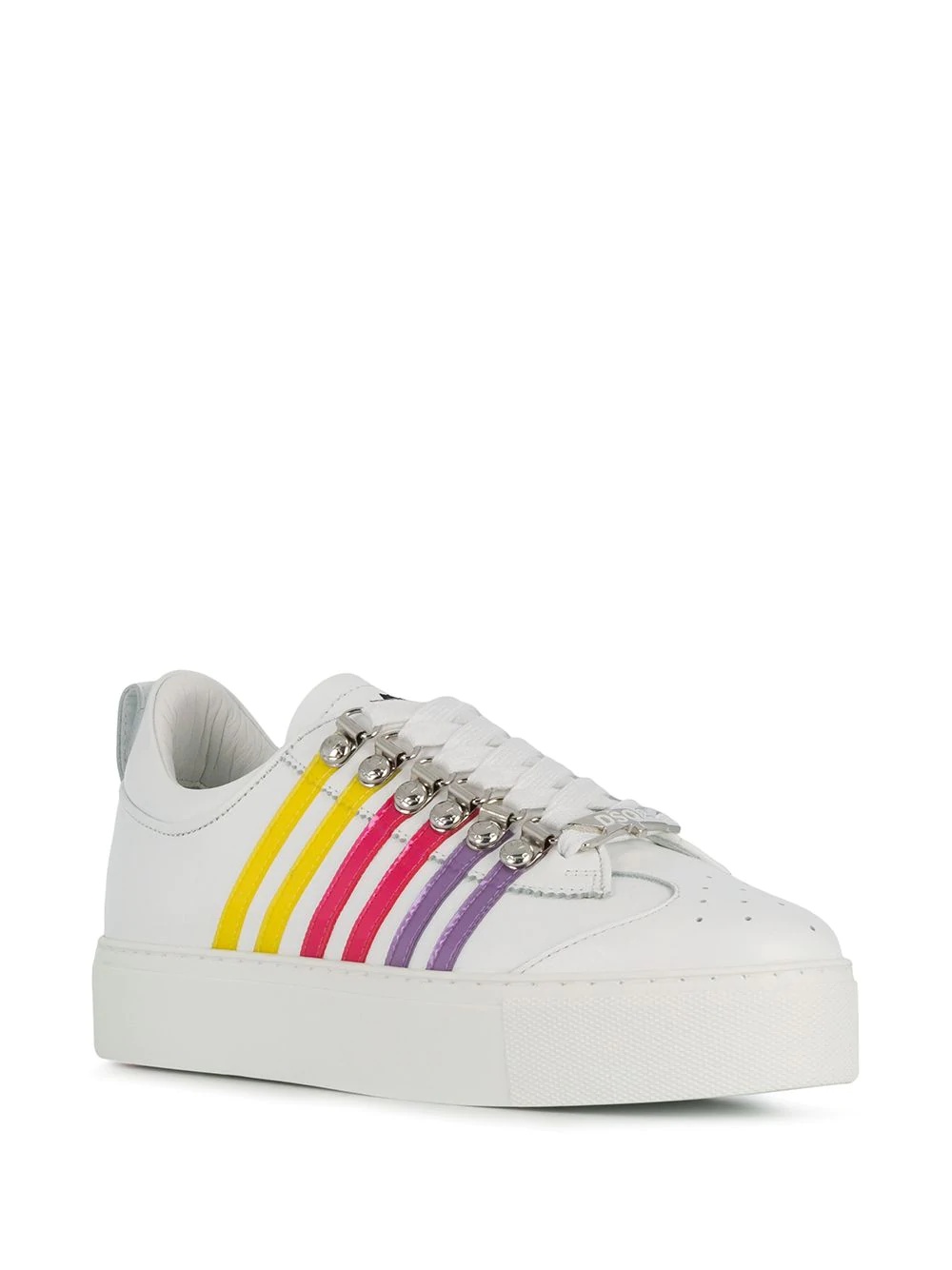 stripe-side low-top trainers - 2