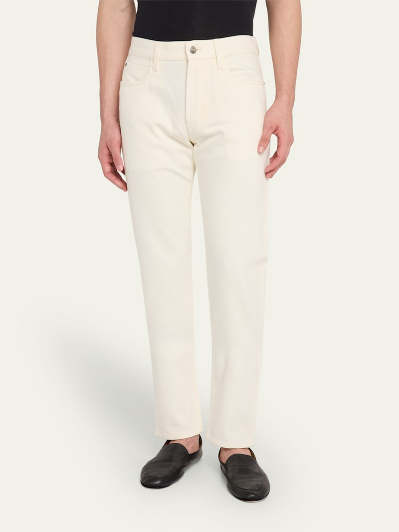 Loro Piana Men's Quarona Soft Denim Pants outlook