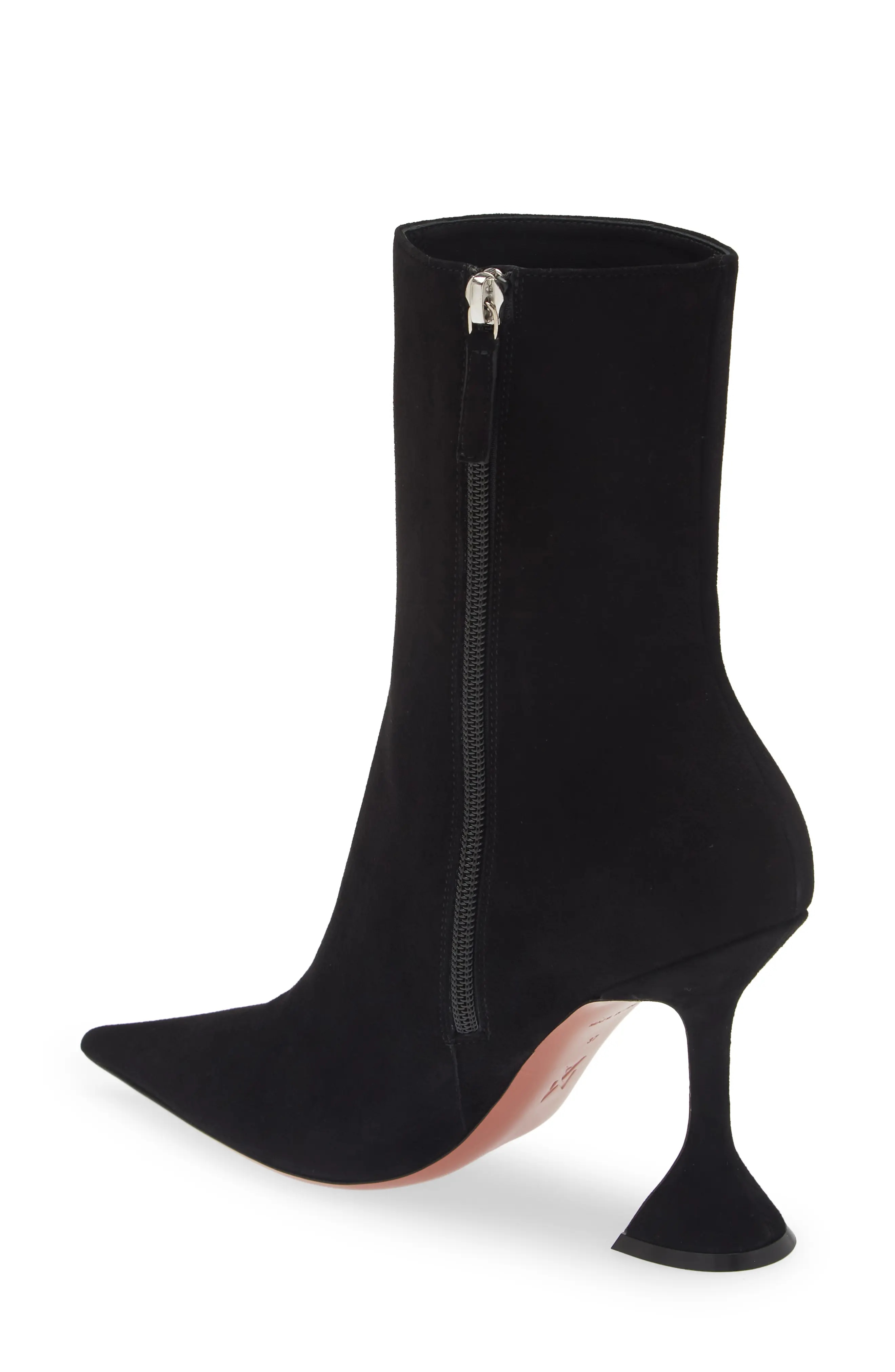 Amina Muaddi Giorgia Pointed Toe Bootie | REVERSIBLE