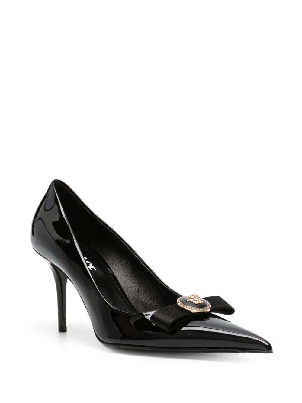 Gianni 80mm leather pumps - 2
