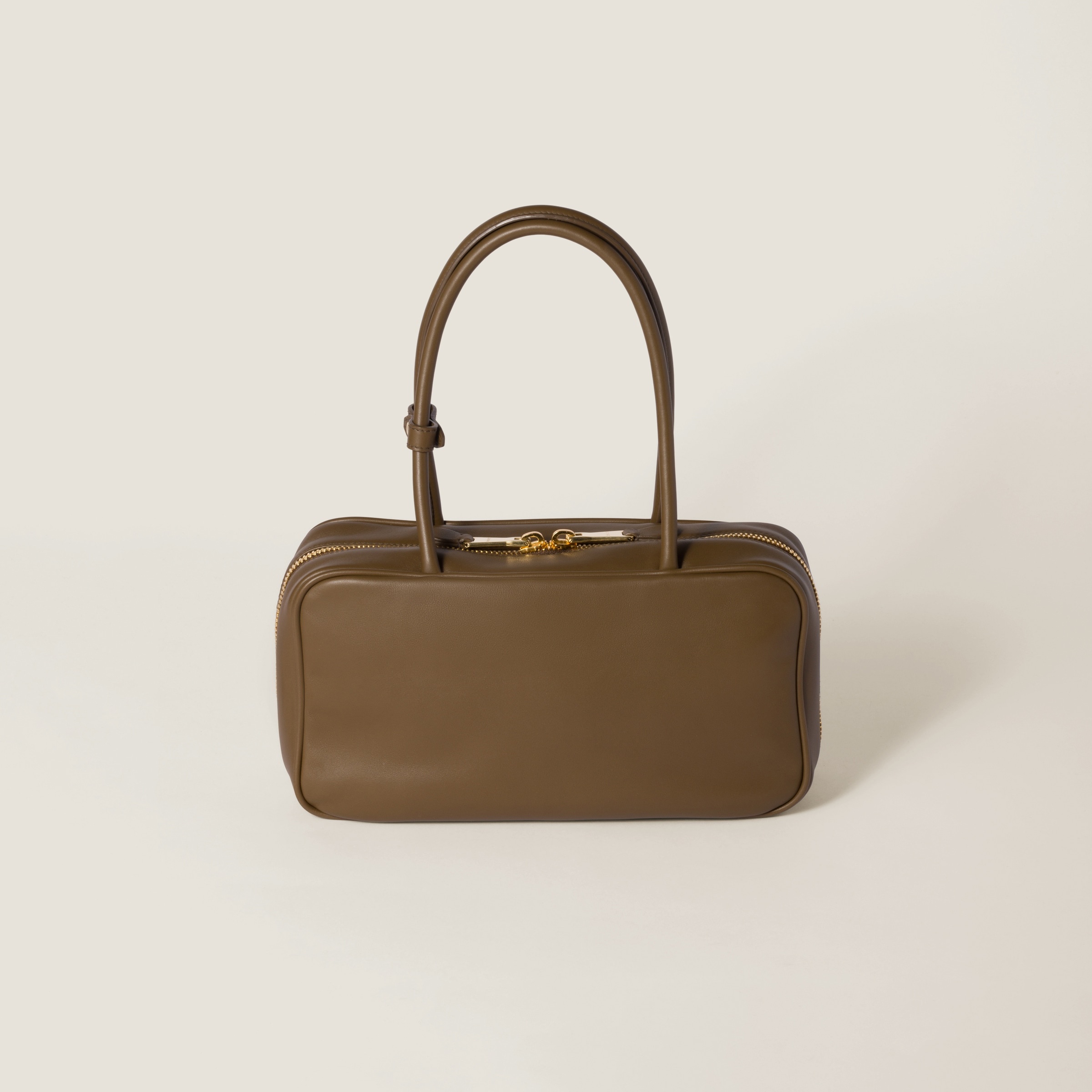 Beau leather top-handle bag - 4