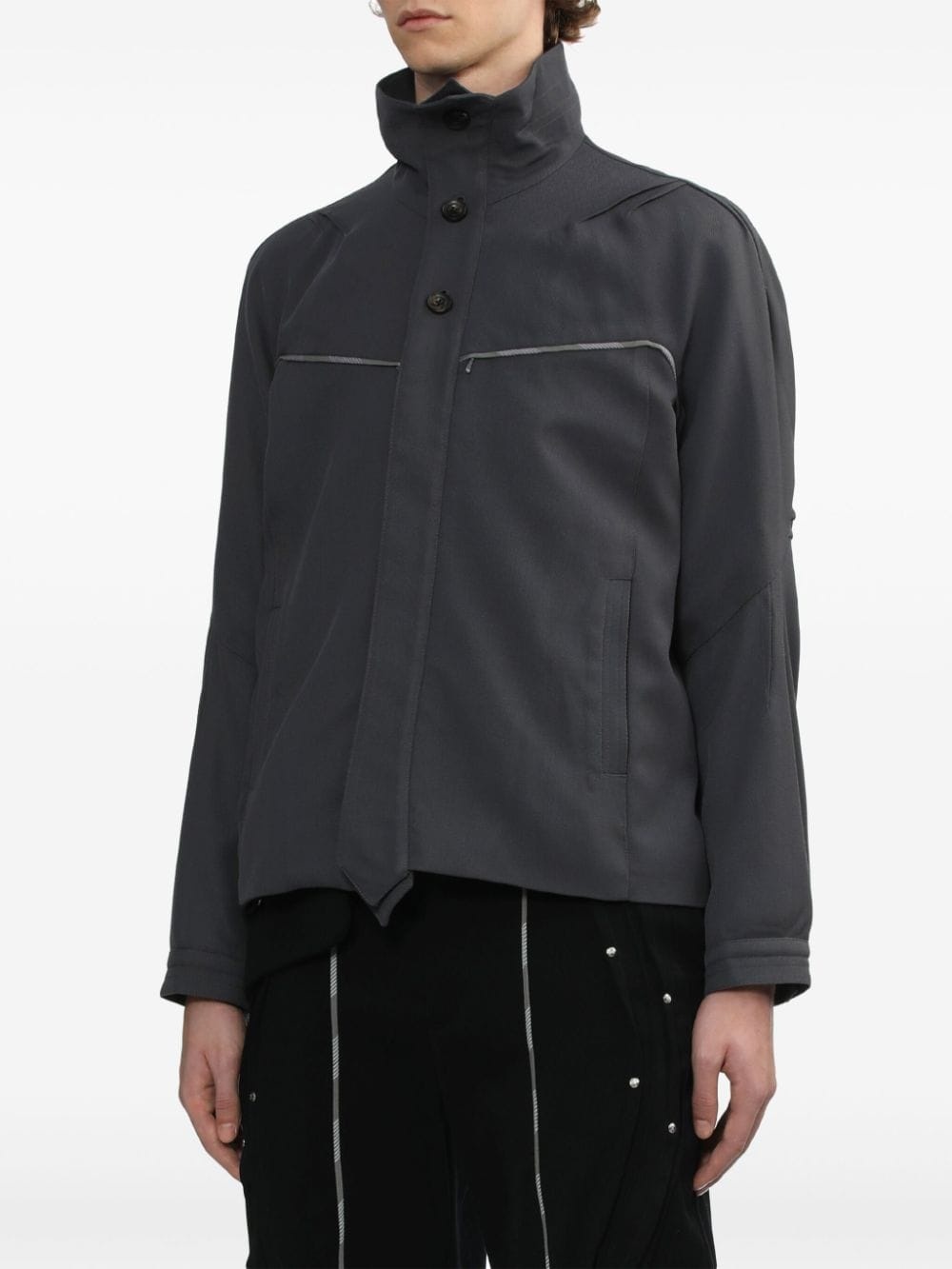 ジャケット・アウター KIKO KOSTADINOV OHNE K-DART JACKET Ohne K-Dart Jacket (J04-46-CROW-BLACK)