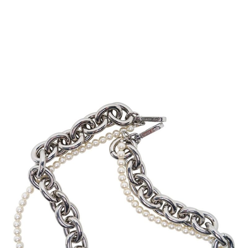 Simone Rocha Pearl N Chain Strap Pearl outlook