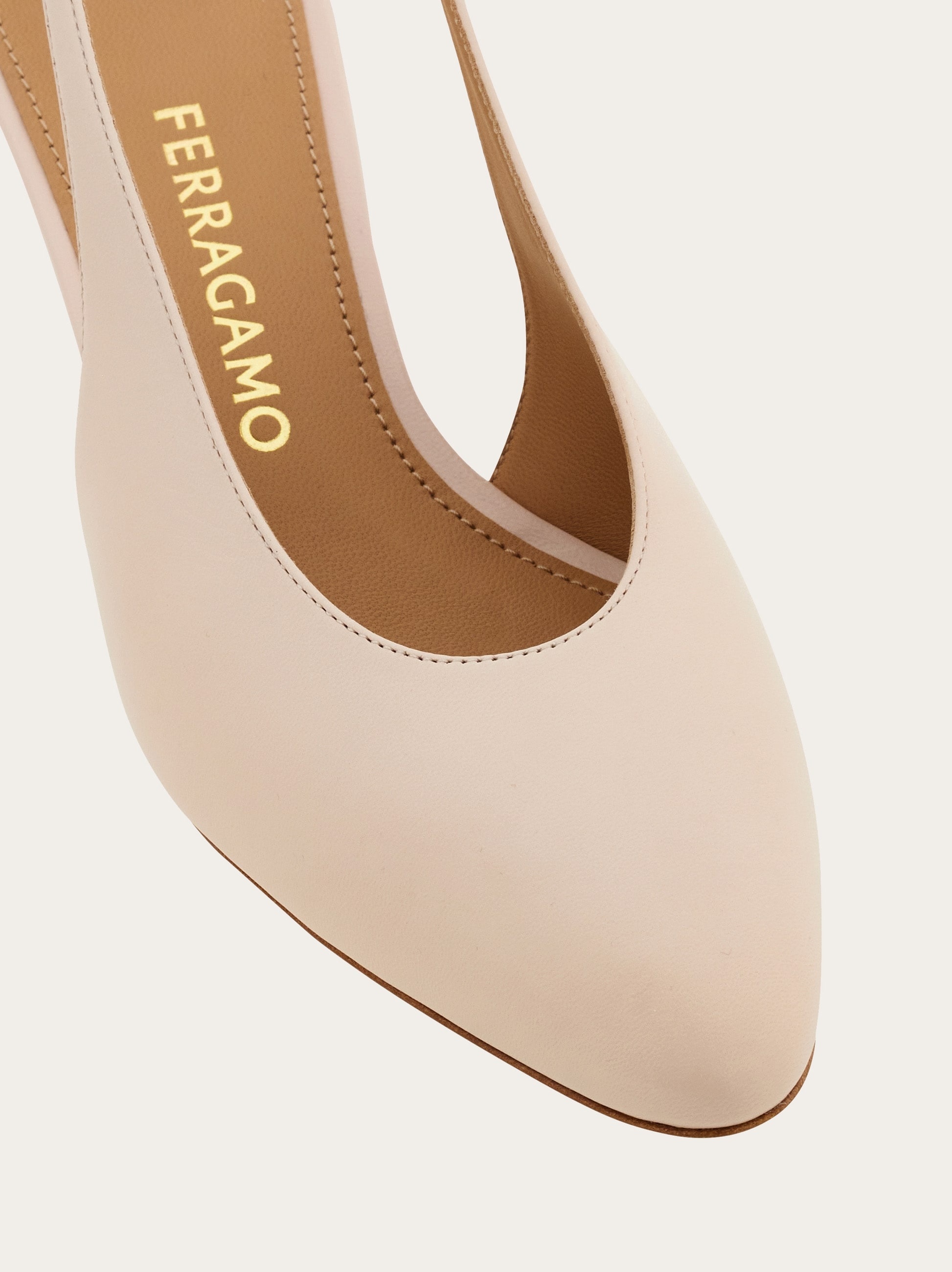 Spherical heel slingback pump - 6