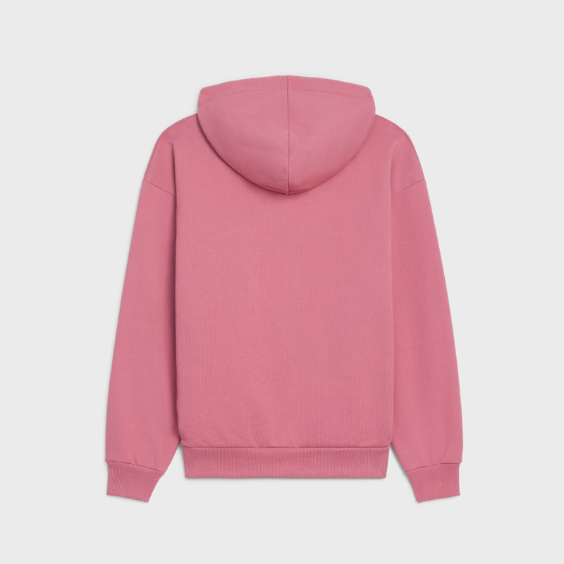 CELINE CELINE HOODIE IN COTTON FLEECE outlook