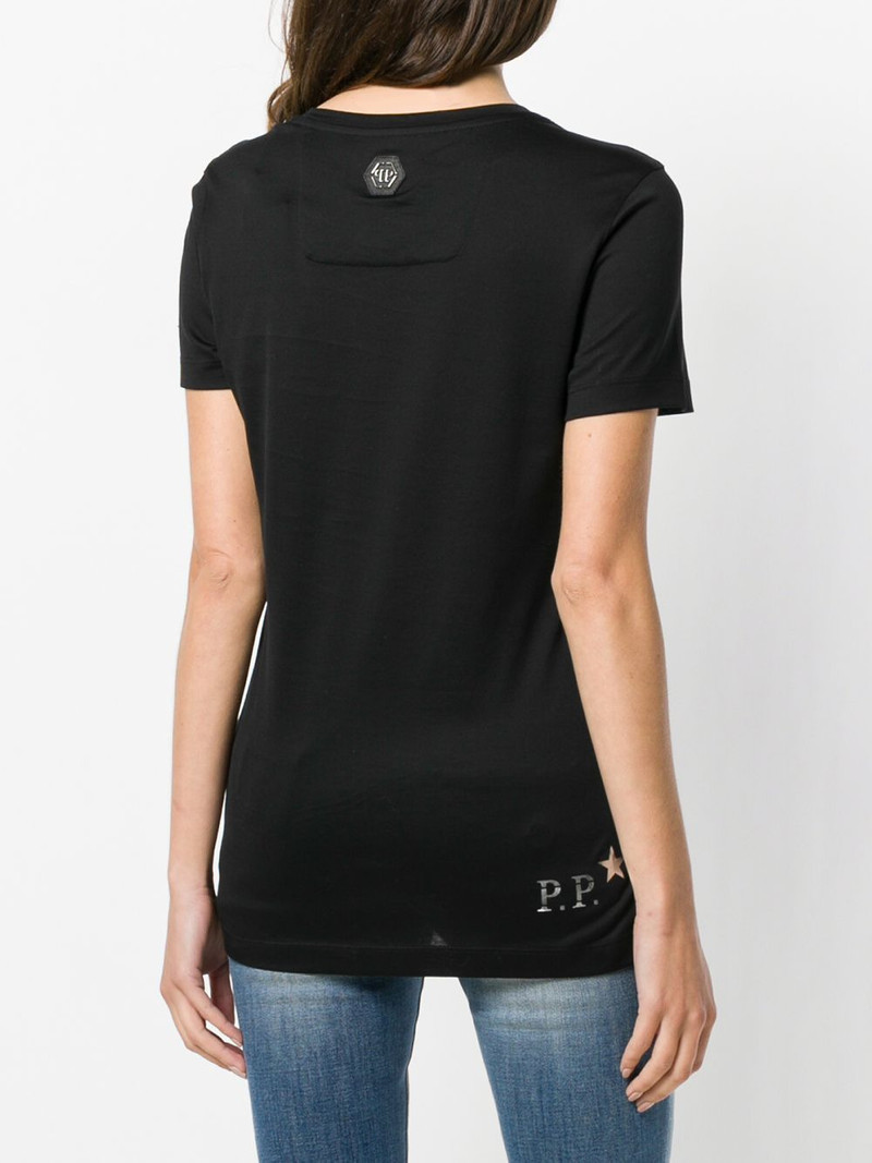 metallic 1978 logo T-shirt 4