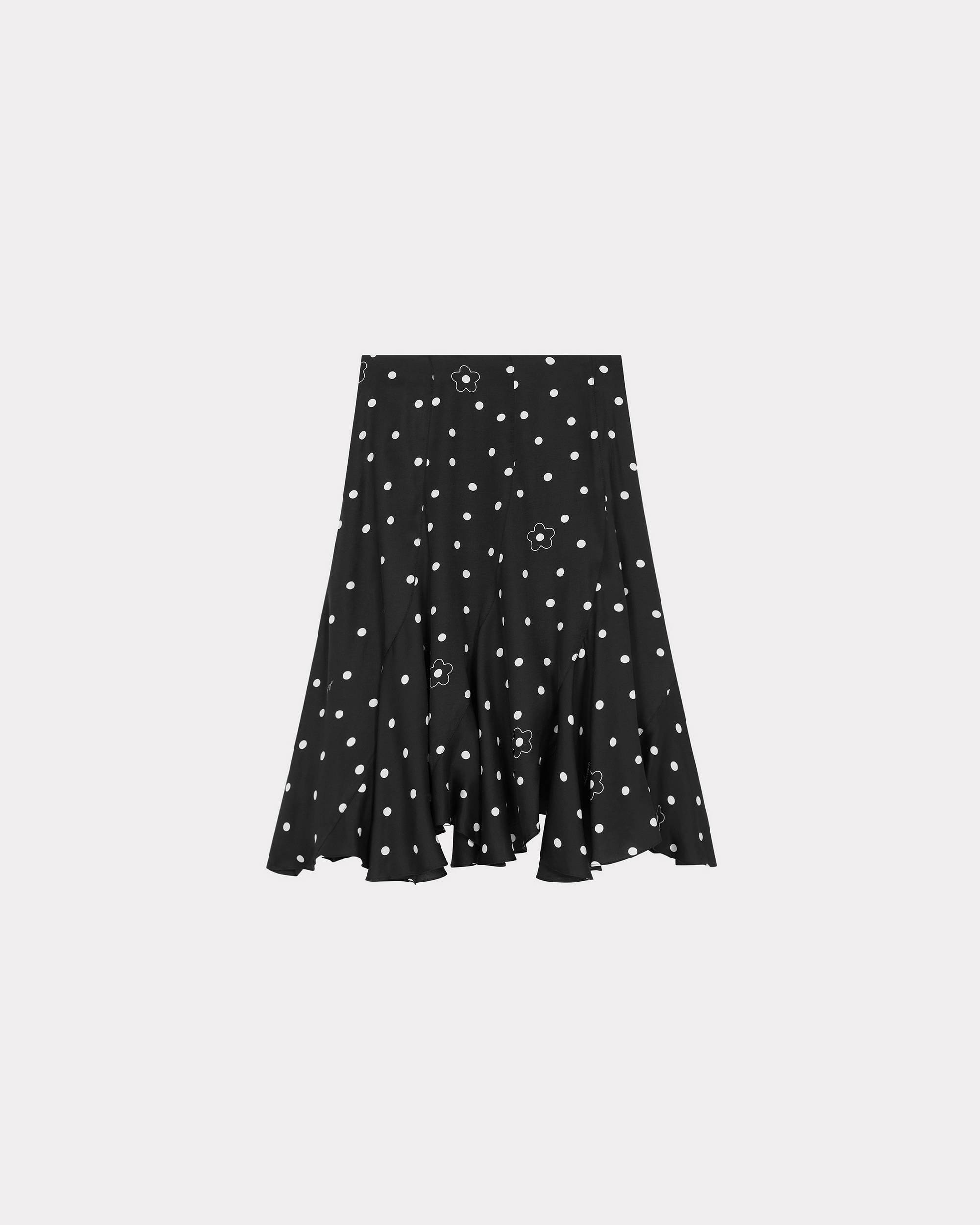 KENZO Flower Spot flared midi skirt - 2