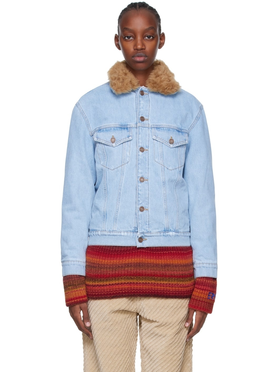 Blue Denim Jacket - 1