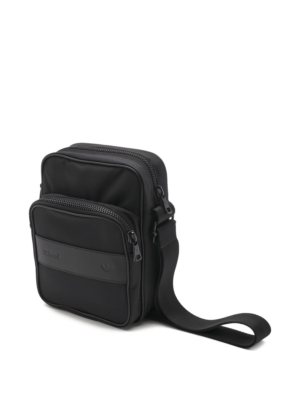 logo-embossed shoulder bag - 3