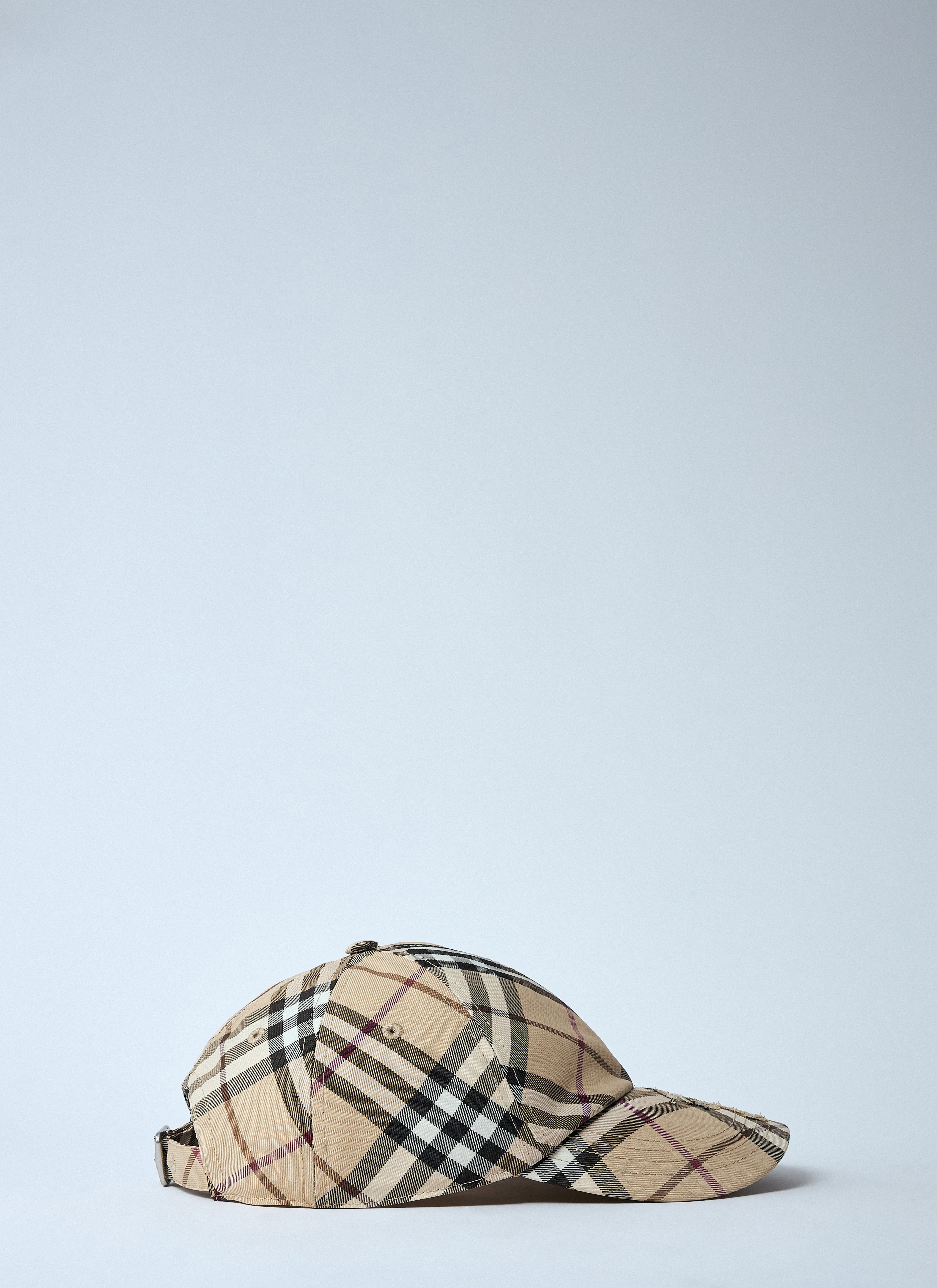 Burberry Women Check Baseball Cap - 3