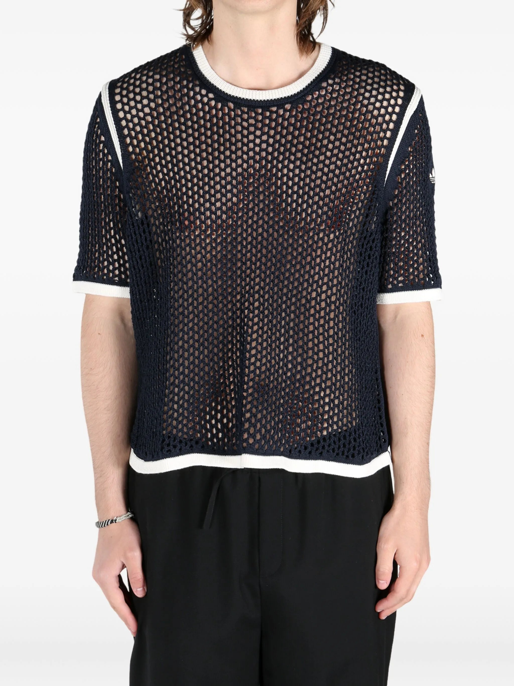 x Wales Bonner crochet T-shirt - 2