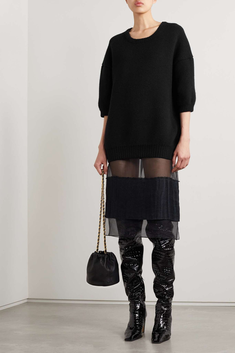 KHAITE Nere cashmere sweater outlook