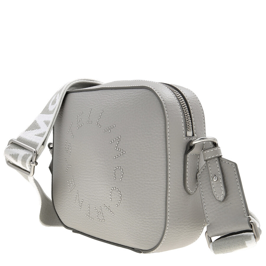 Stella McCartney Grey Logo Camera Crossbody Bag - 2