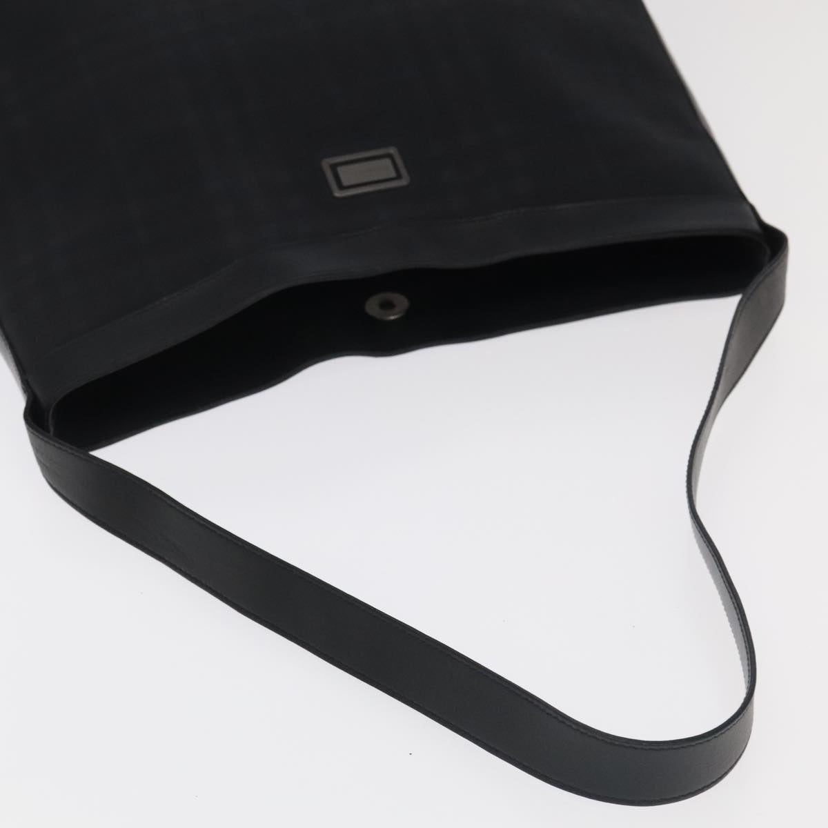 Burberry Nova Check Shoulder Bag Pvc Black - 7