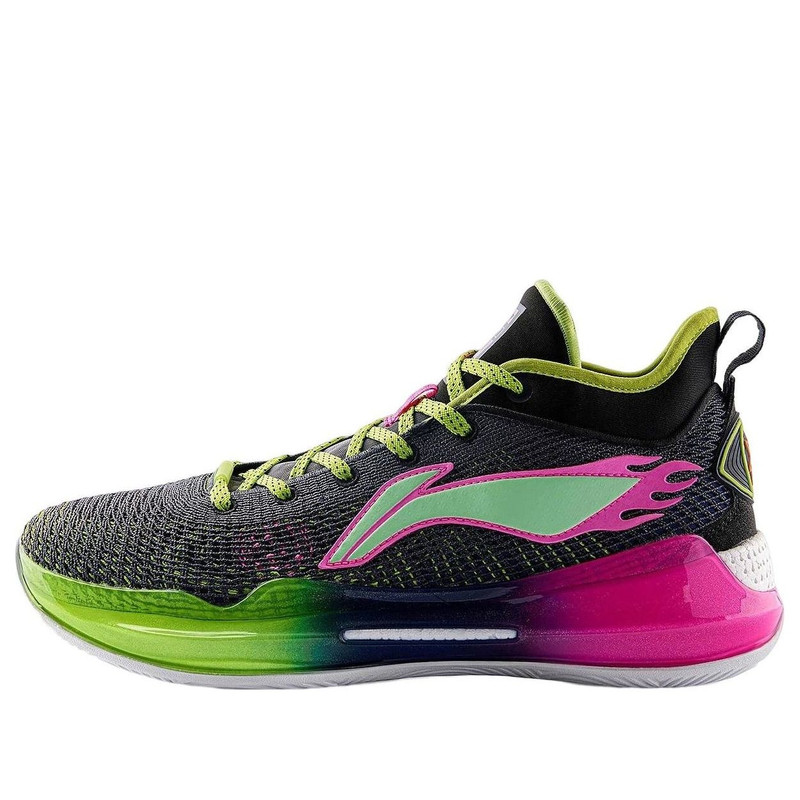 Li-Ning Yushuai 13 낮은 '블랙 그린 퍼플'ABAQ013-16 - 1