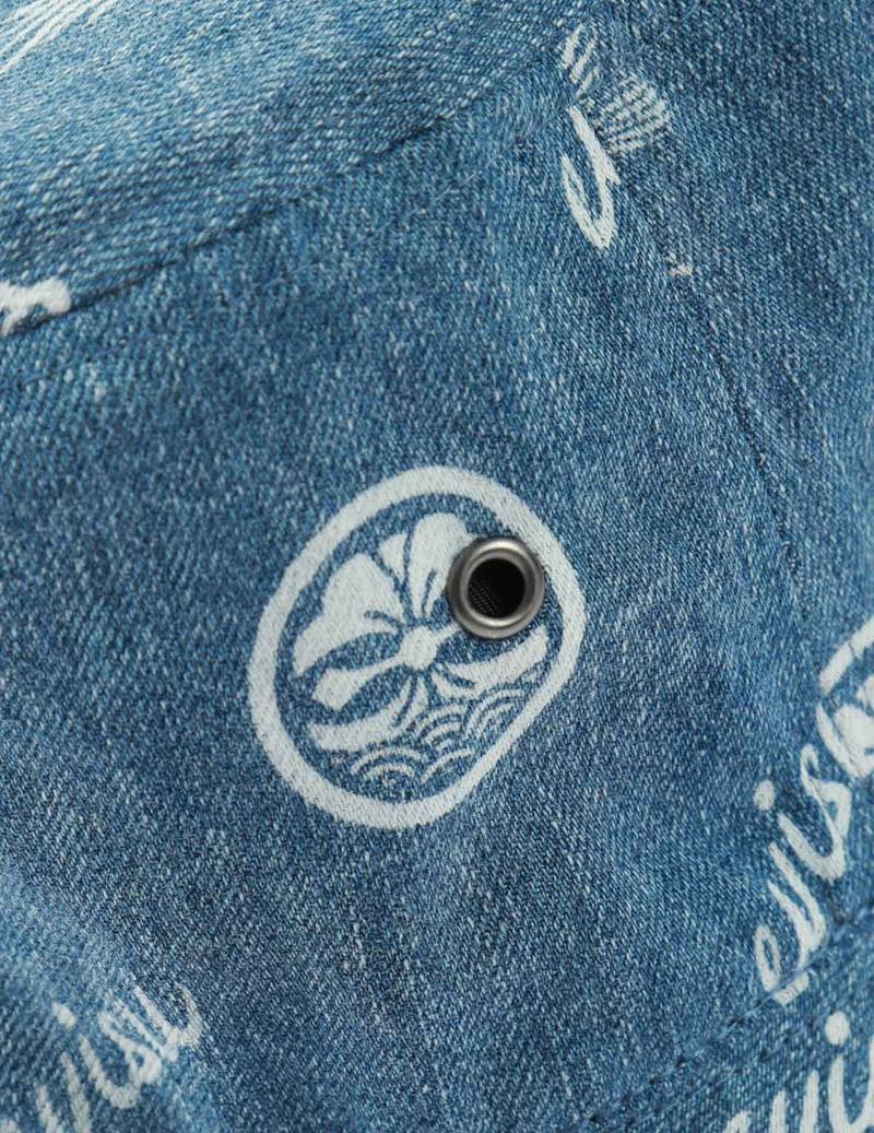 SEAGULL EMBROIDERY REVERSIBLE BUCKET HAT 8