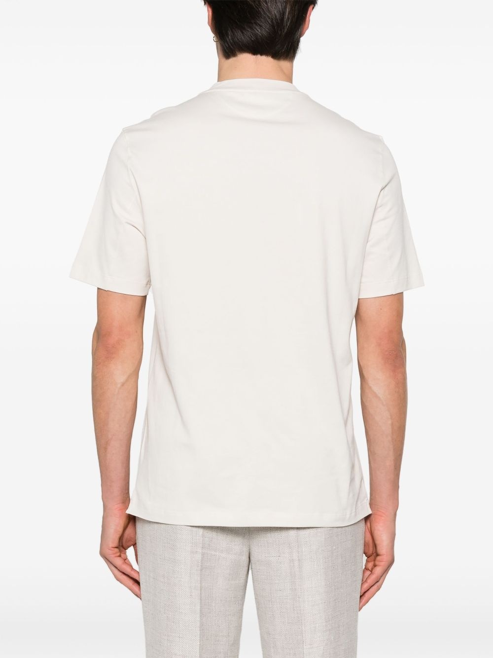 logo-print T-shirt - 3