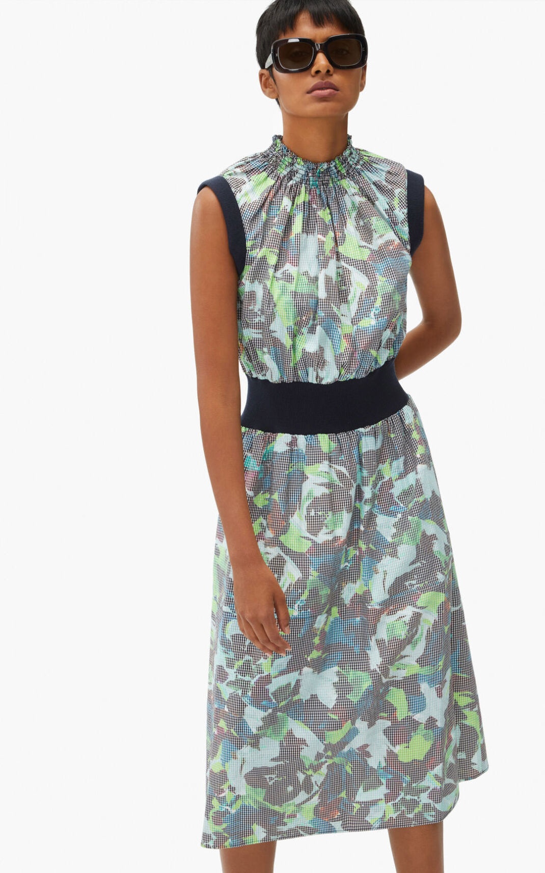 'KENZO Archive Floral' fitted dress - 2