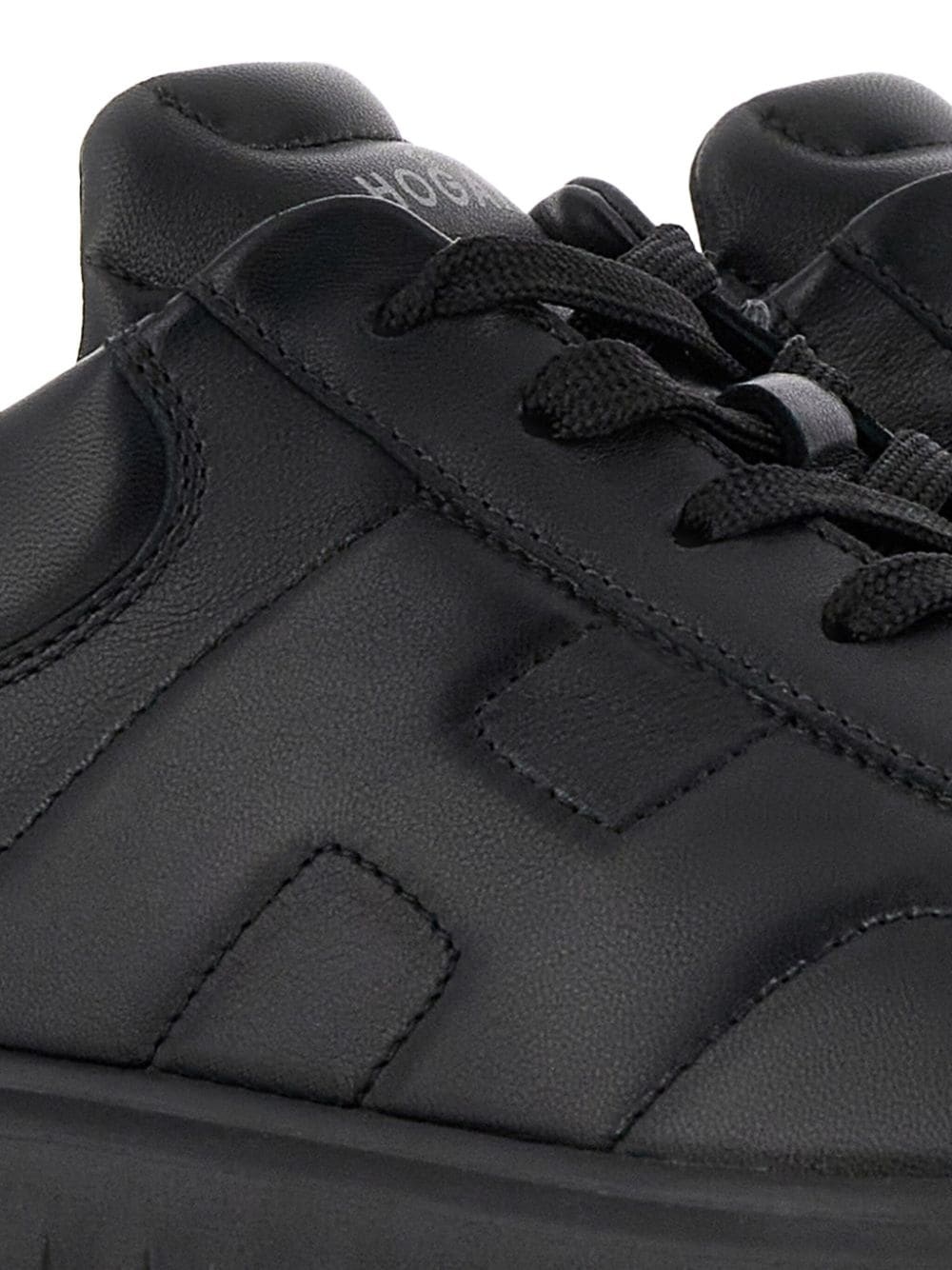 H-Stripes leather sneakers - 6
