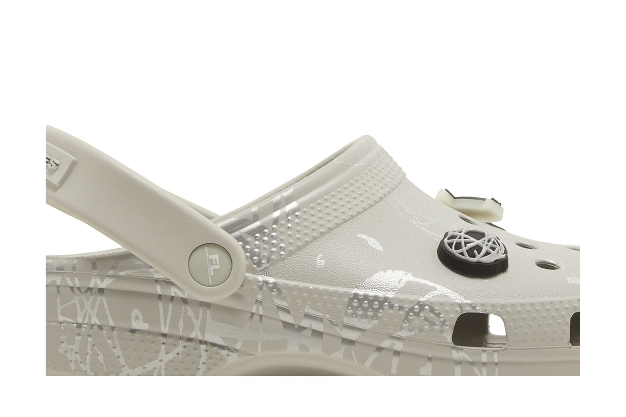 Futura Laboratories x Classic Clog 'Pearl White' - 2