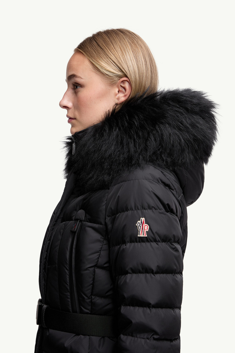 Beverley Hooded Shearling-Trimmed Ski Down Jacket 4