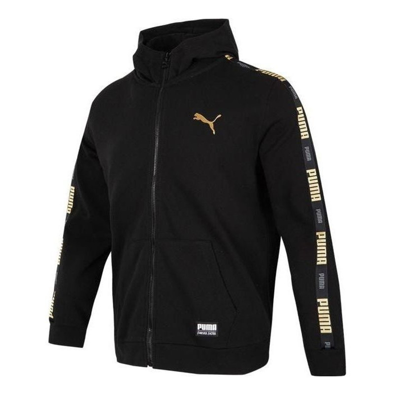 PUMA Handwriting 상표 재킷 '블랙' 539532-01 - 1