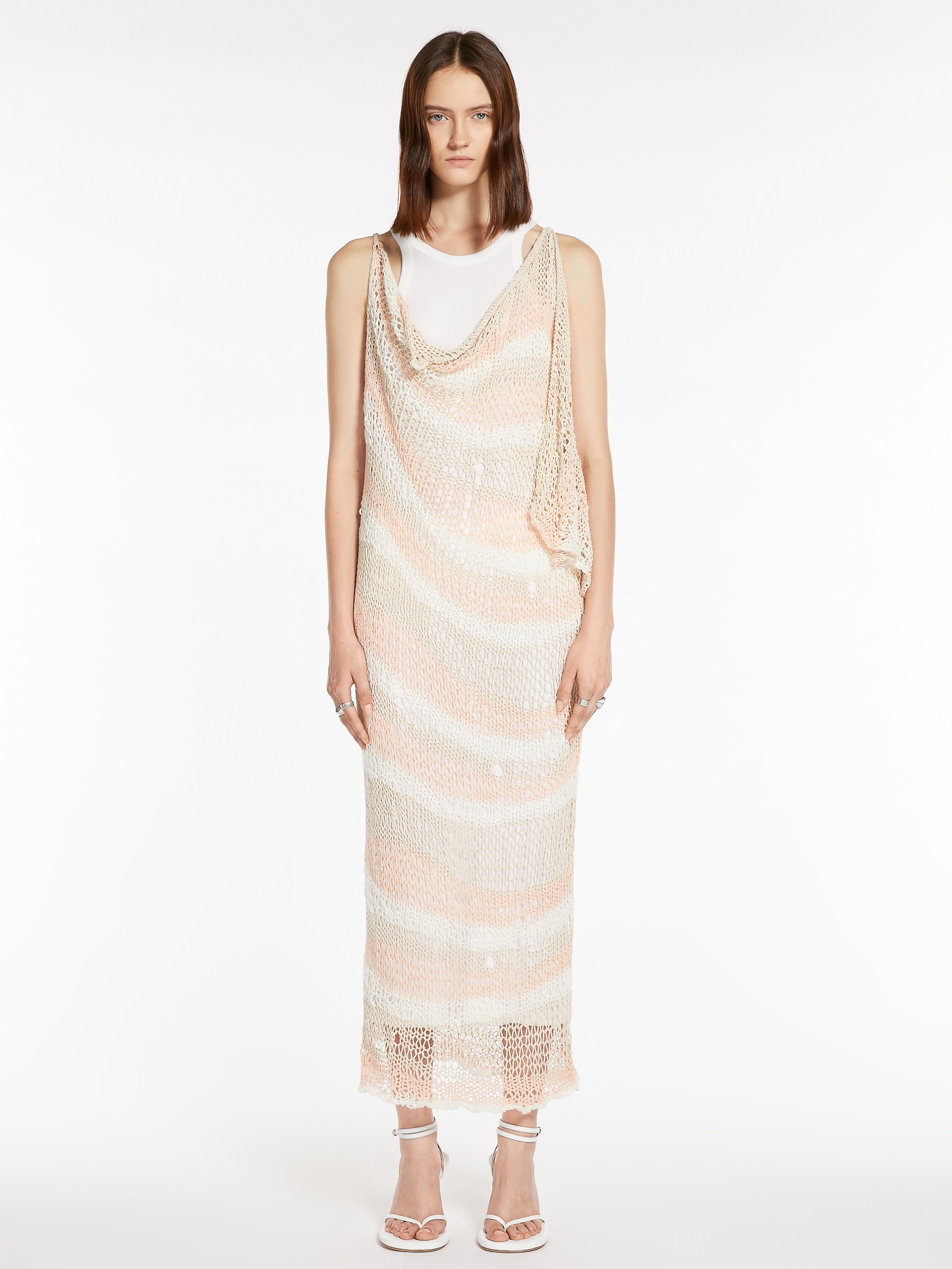 LUCIANA Striped knit dress - 3