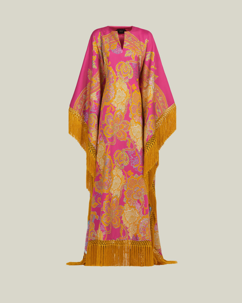 Pahlavi Kaftan in Multicolor 1