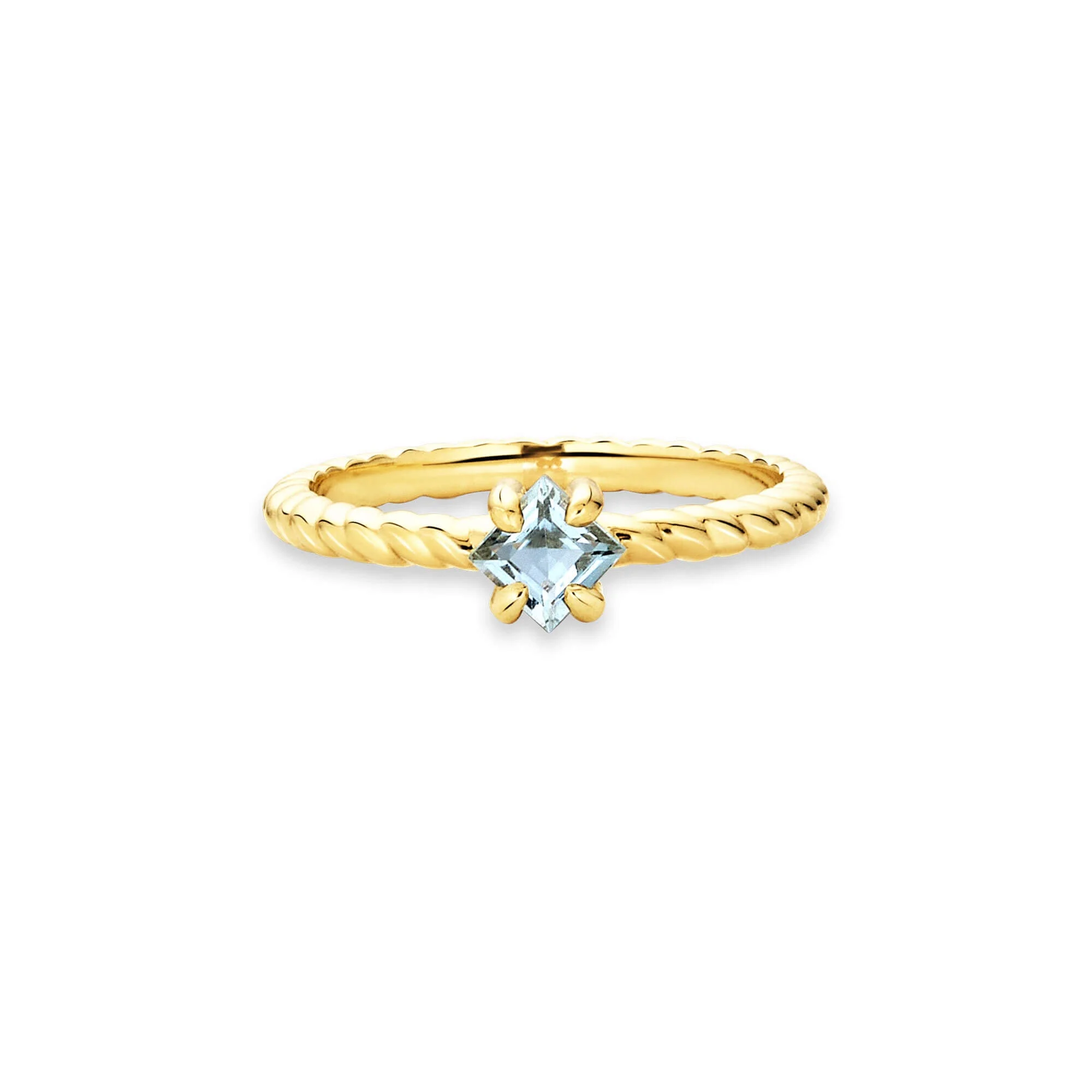 Blue Lagoon Aquamarine Ring - 1