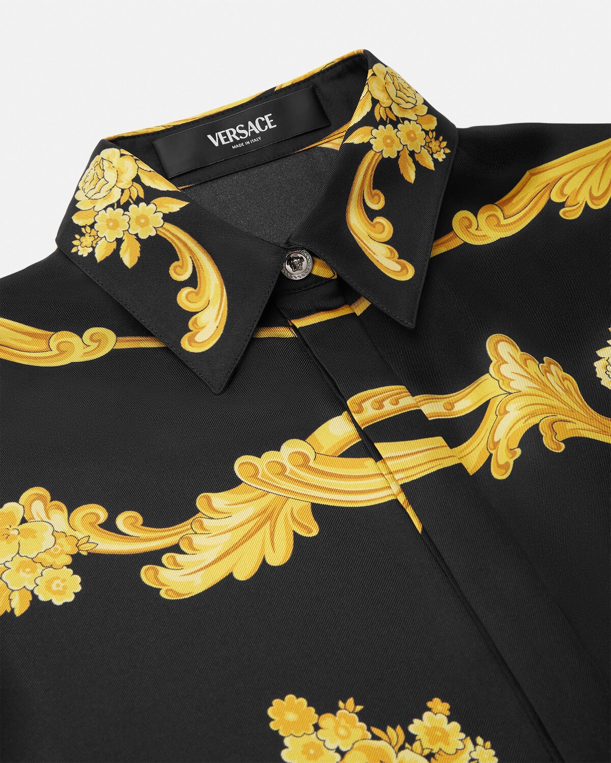 Cameo Silk Midi Shirt Dress - 2