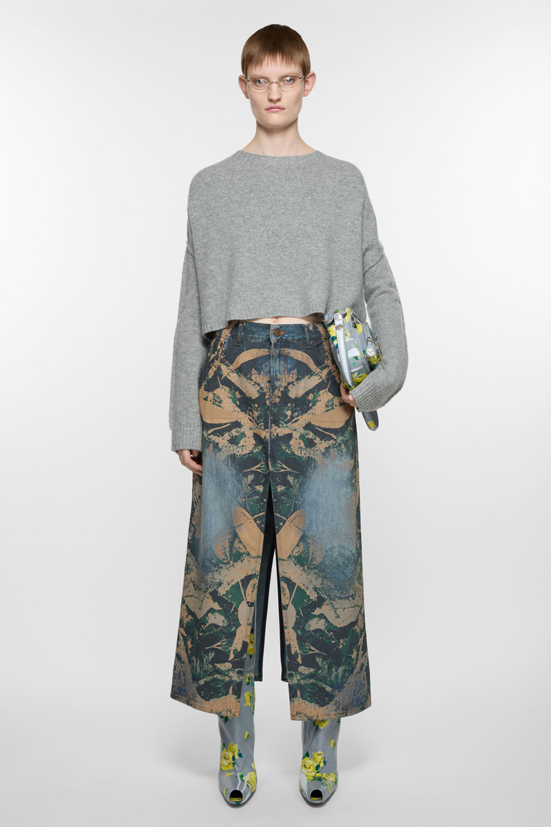 Acne Studios Denim skirt - Brown outlook