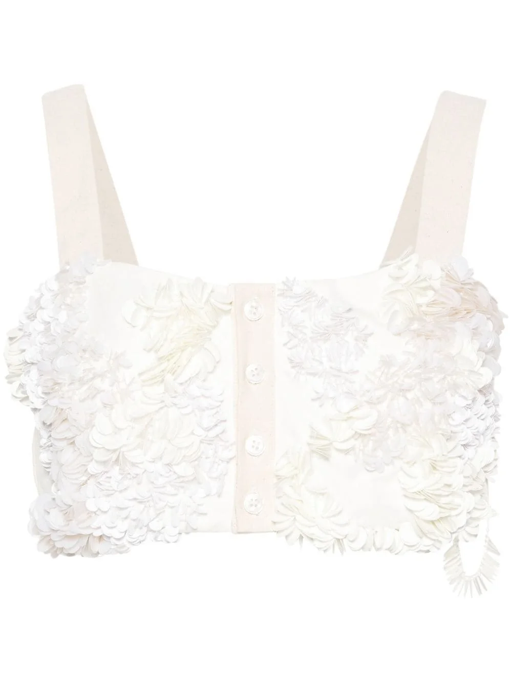 sequin corset top - 1