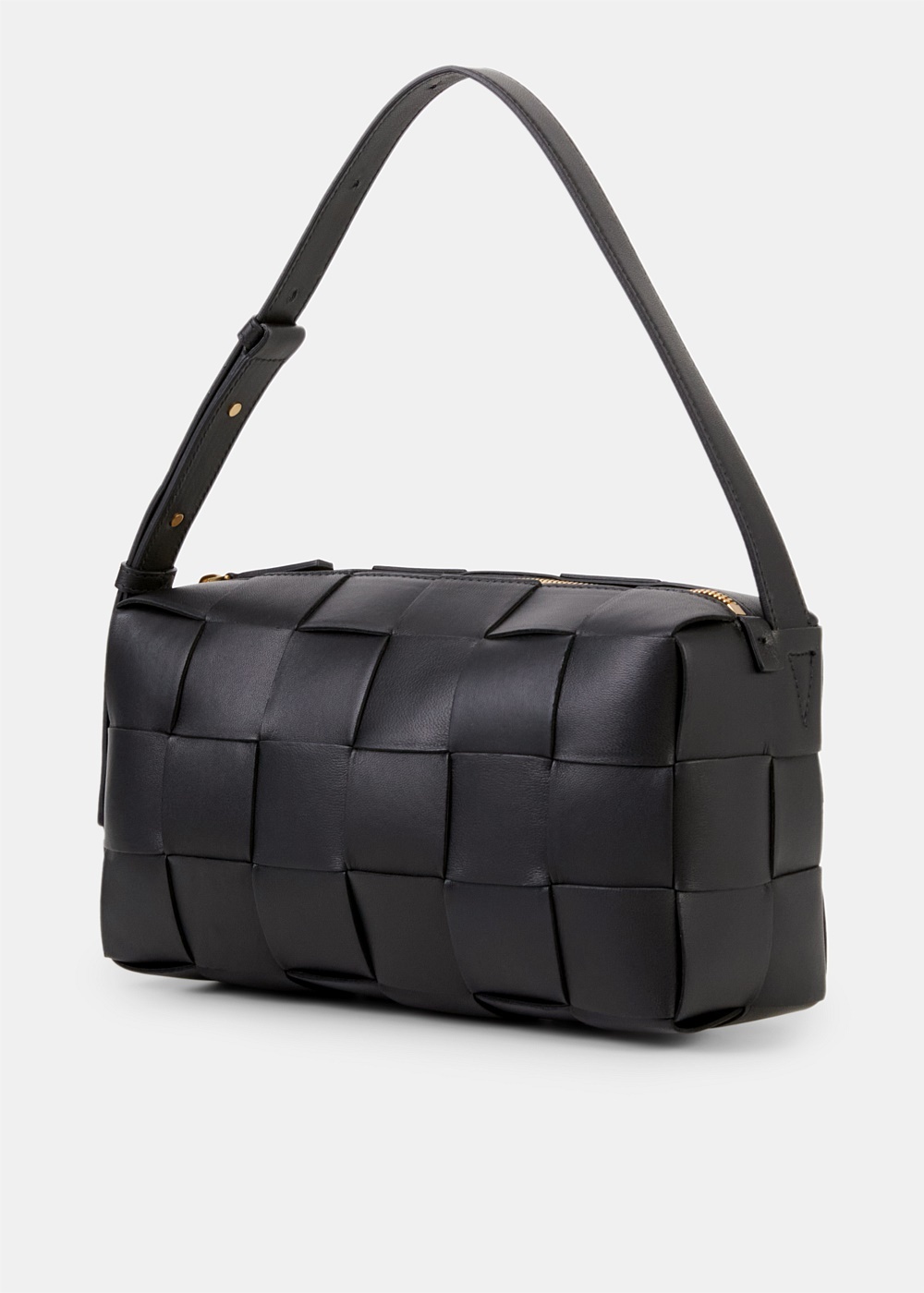 Black Cassette Shoulder Bag - 3