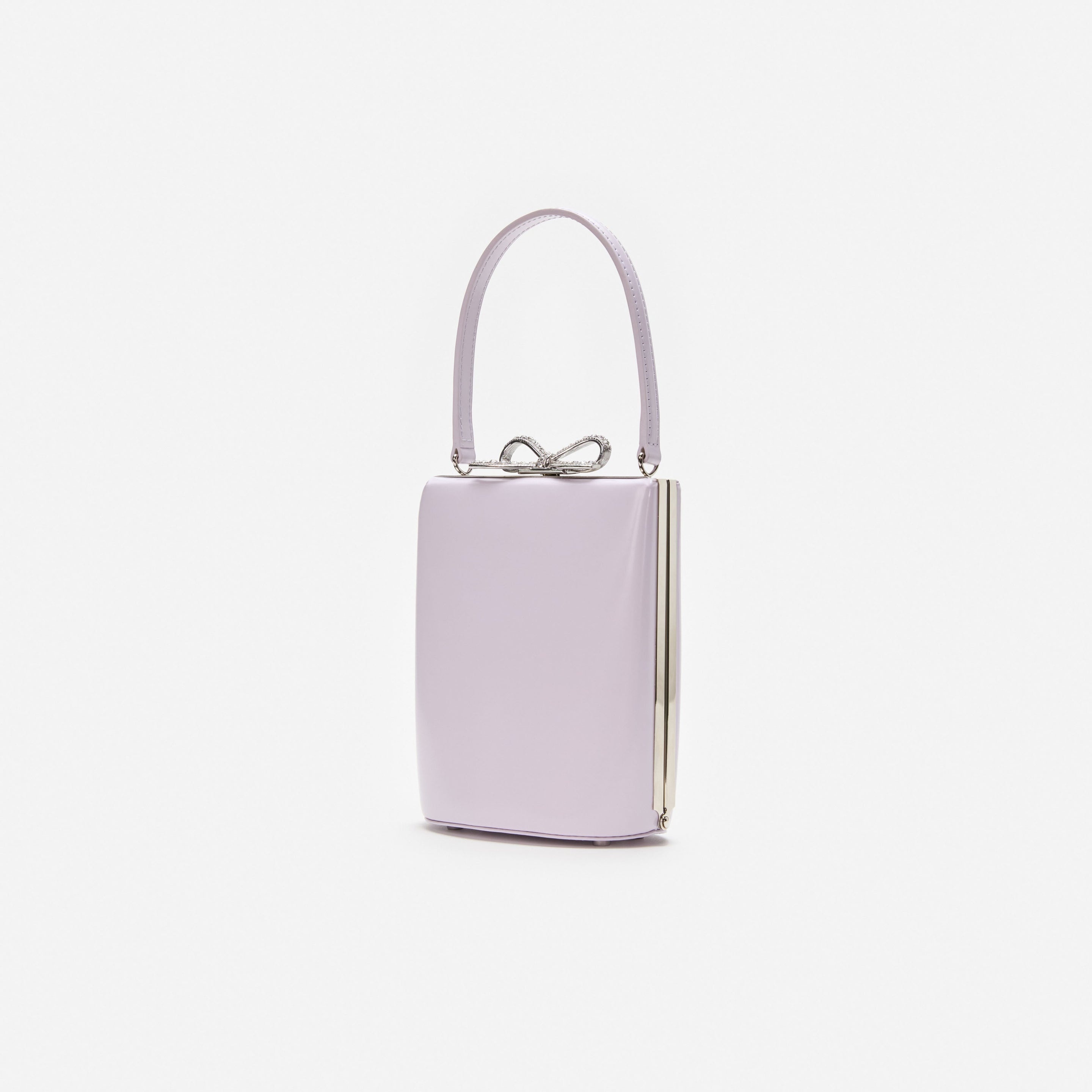 Lilac Leather Bag - 2