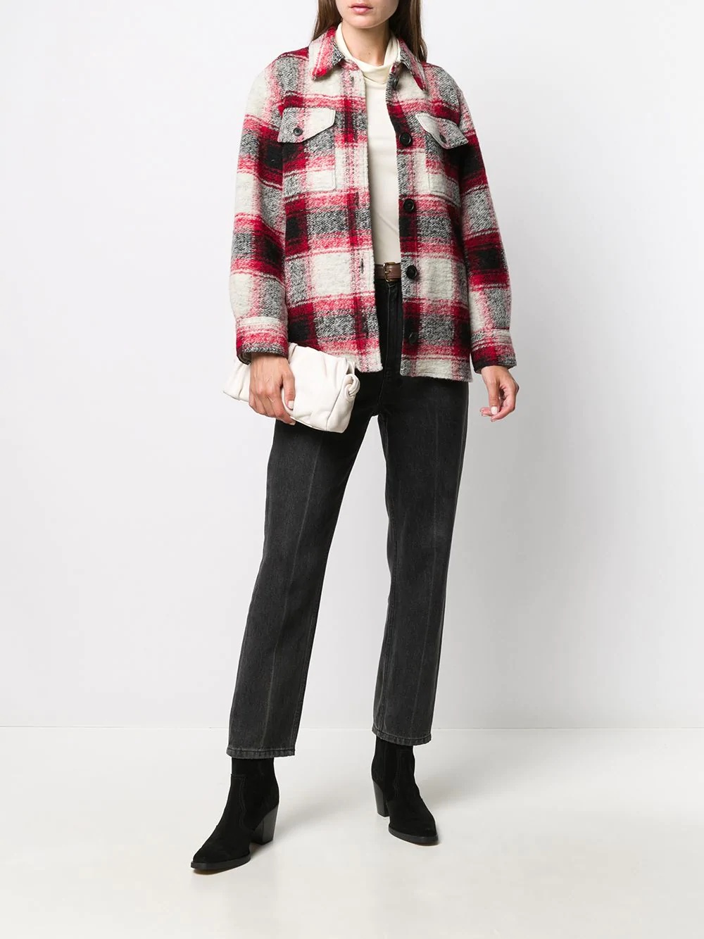 Gaston plaid shirt jacket - 2