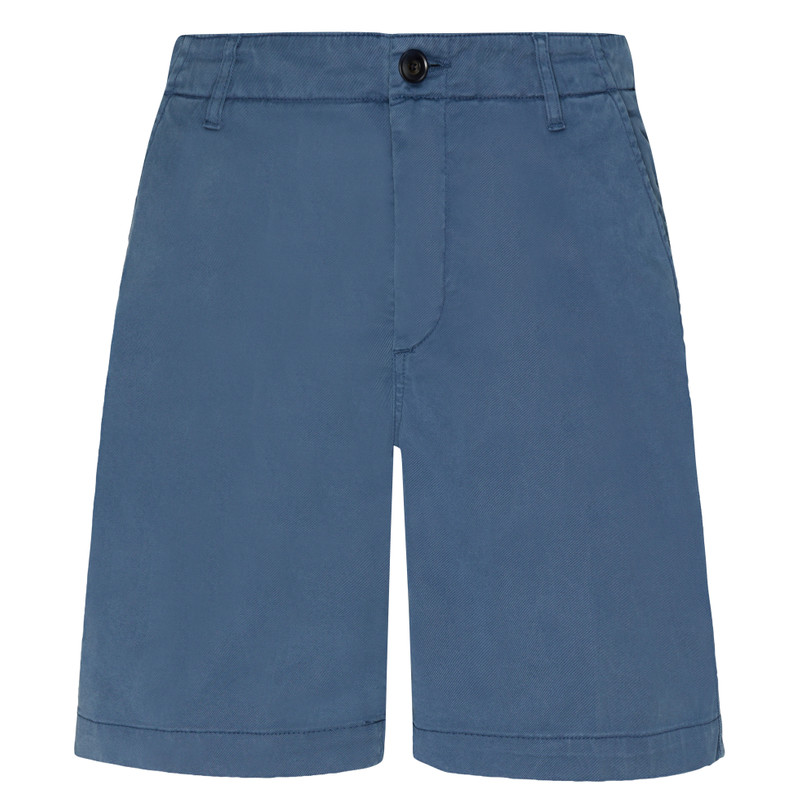 Men Tencel Gabardine Bermuda Shorts - 1