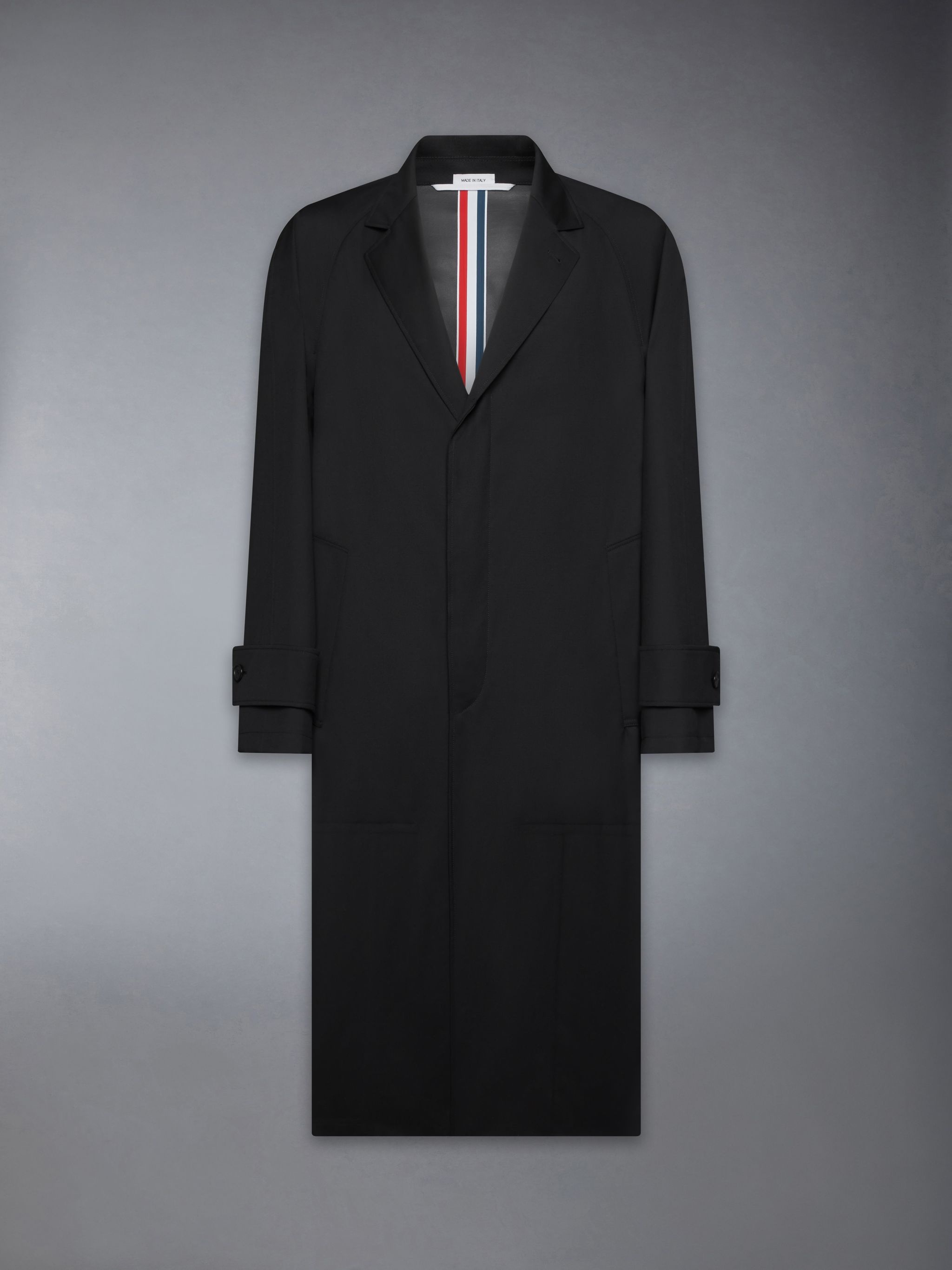 Wool Raglan Coat - 8